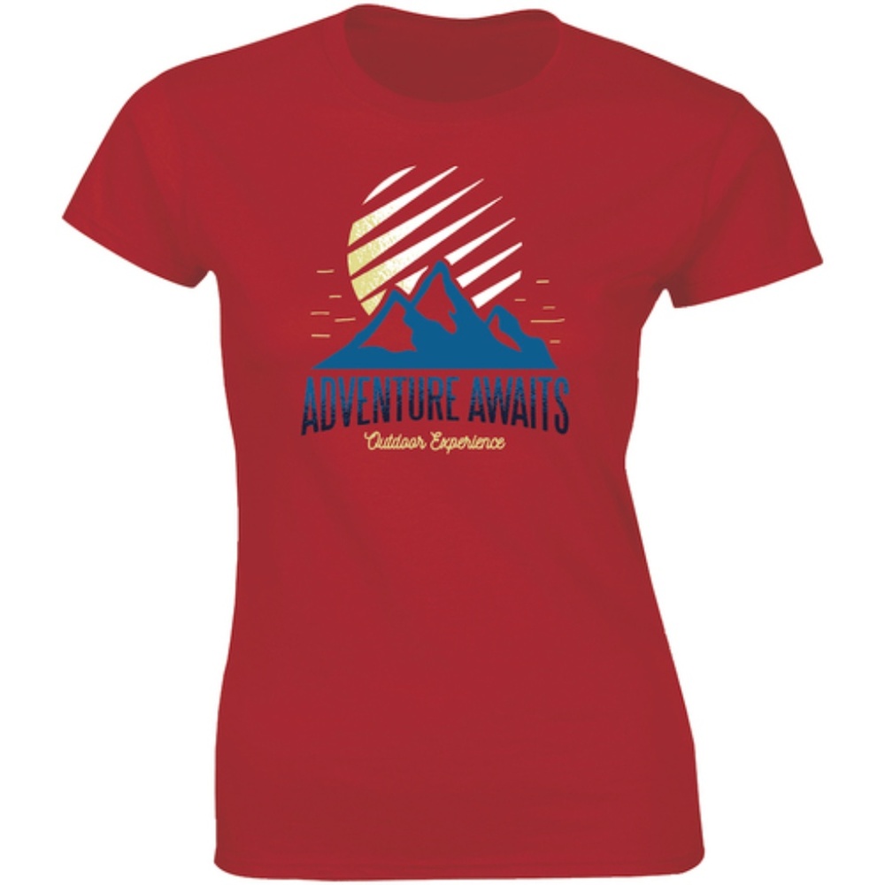 Adventure Awaits Outdoor Experience T-shirt Tees